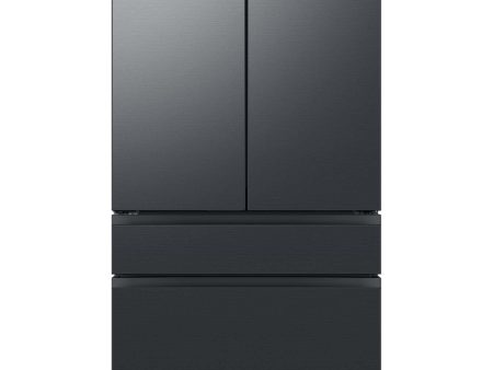 Samsung Bespoke 4-Door French Door Refrigerator - Matte Black Stainless Steel Cheap