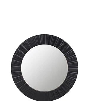 Exotic Designs Wavey Mirror - Black Cheap