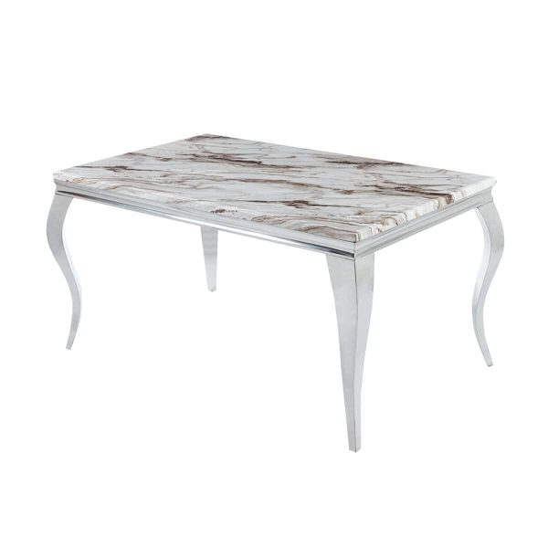 Marble Dining Set 1+6 Online Hot Sale