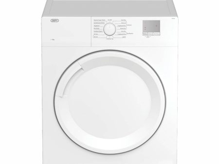 Defy 8Kg Air Vented Dryer - White For Discount