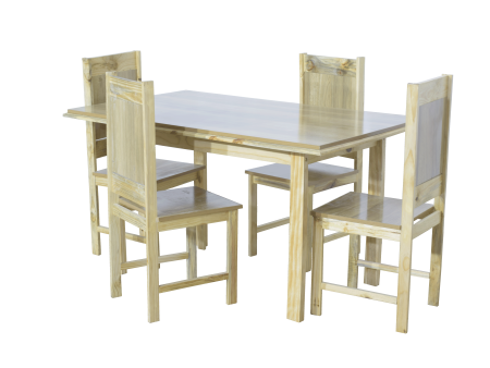 Kemfurn Pine Table And Chairs - 5 Piece Sale