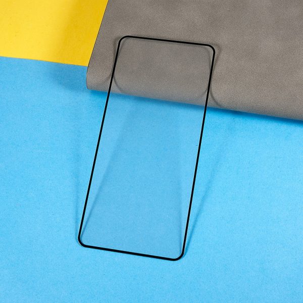 Screen Protector for Oppo A78 4G , Tempered Glass Silk Printing Full Cover Full Glue Protective Film Cheap