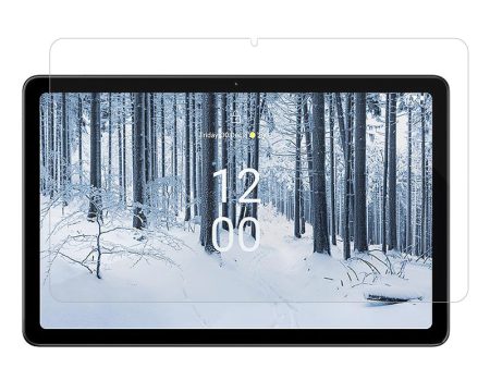 Straight Edge Tempered Glass Film for Nokia T21 , Full Cover Scratch Resistant 0.3PM HD Clear Screen Protector Online now