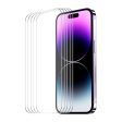 ENKAY HAT PRINCE 5Pcs for iPhone 15 Pro Max High Aluminium-silicon Glass Film 0.26mm 9H 2.5D Screen Protector For Discount